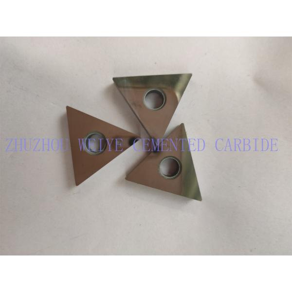 Cemented Carbide Triangular Inserts For Steel Wires Cutting