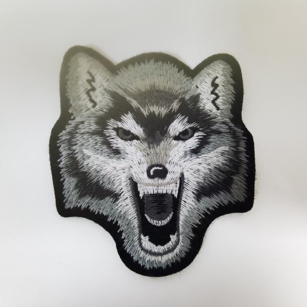 Заплаты собаки изготовленные на заказ вышитые для ботинок одежд кладут чемодан в мешки