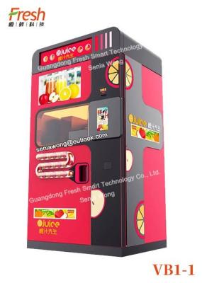 food grade material fresh juice Orange Juice Squeezing Automatic Beverage Vending Machine with cleaning systems