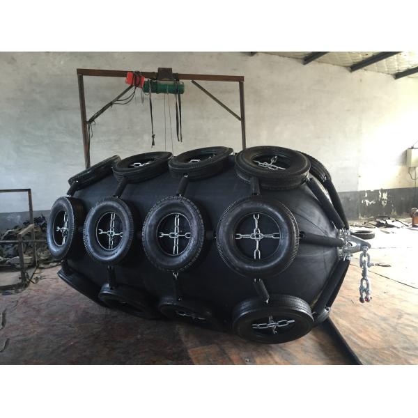 50Kpa D2.0*3.5L Penumatic Marine Fender Natural Rubber