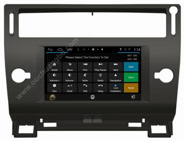 Ouchuangbo S160 car DVD GPS radio S160 Citroen C4 with 4 core 3G WIFI 1024*600 android 4.4