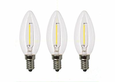 Candle Filament Light Bulbs 4 Watt , 400LM Smart Filament Bulb E27 Commercial