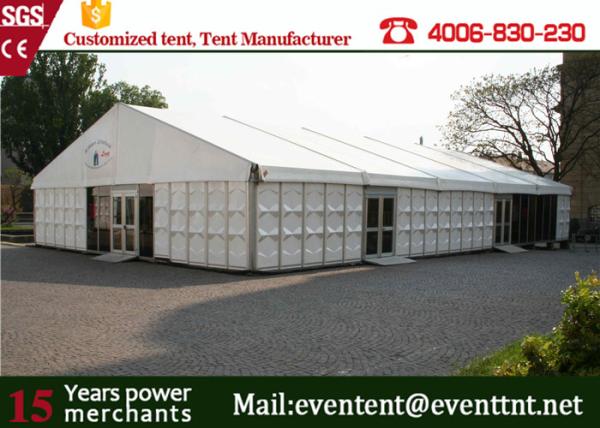 Aluminum Profile Second Hand Camping Tent For Outdoor Warehouse 35 x 50m