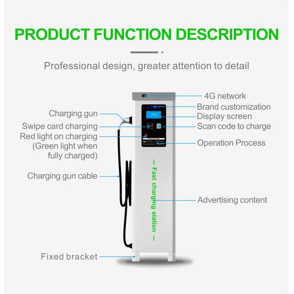 Electric Motorcycle Electrostatic Ultra Fast Charging Station For 2 Wheeler 65A