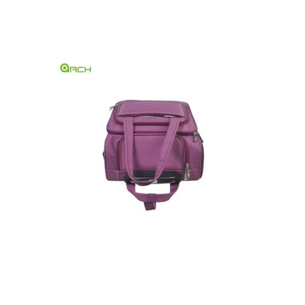 Ruedas púrpuras del hilandero de Carry On Trolley Luggage With de 20 pulgadas