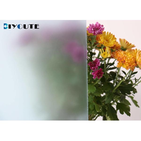 Low-Iron Satin Acid Etched Glass For Architecture