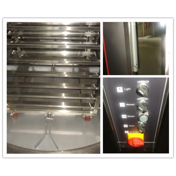 Diesel / Gas / Electric Rotary Baking Oven 12 - 64 Trays Trolley Commercial Kitchen Oven