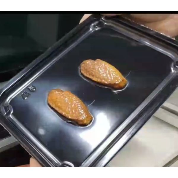 Plastic Tray Vacuum Skin Sealing Machine CH-DQ230VST with Food Grade Stainless Steel and 6061 Anodized Aluminum Mold for Fast Food Packaging