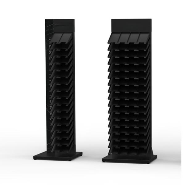 RoHS Stone Display Base 2000mm Retail Showrooms Floor Tile Display Rack Customizable