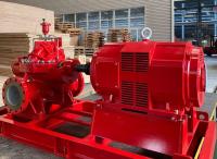 O UL alistou a bomba de luta contra o incêndio ajustada com o 2000GPM/155PSI movidos a motor bondes