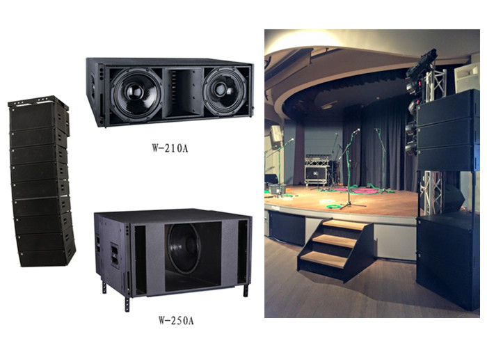 Pro Sound Equipment Church Line Array Speaker Dual 12 Inch Theater Audio