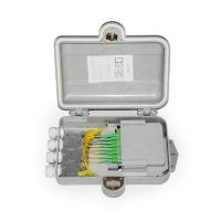 Caixa de distribuição para PCs externos ABS Case Fibra Óptica Splitter 8 núcleos