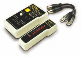RJ11,RJ45, BNC Cable tester. RJ11 RJ45 Network Cable Tester Data Center Accessories IEEE1394