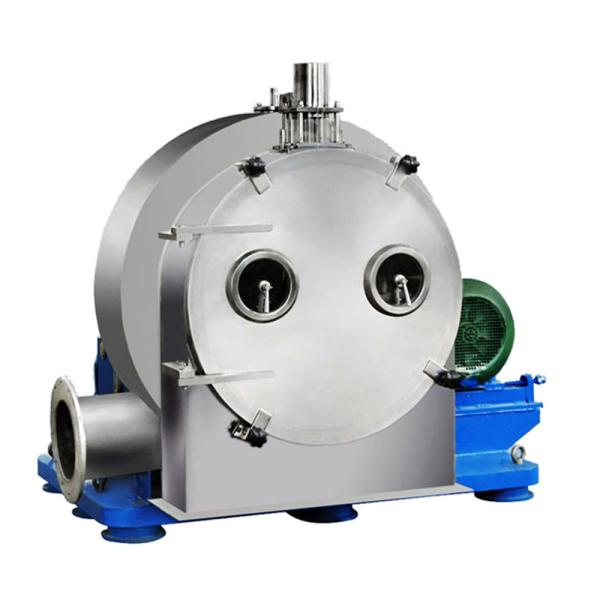 Um centrifugador químico de aço inoxidável do empurrador da fase para a desidratação do sulfato de cobre