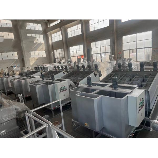 Compact Sewage Treatment Plant Sludge Dewatering Machine Screw Press 0.12m3/h