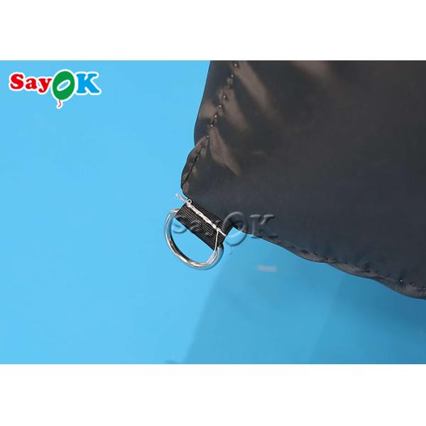 Inflatable Lawn Tent Black 210D Oxford Cloth Inflatable Tunnel Tent For Exhibition