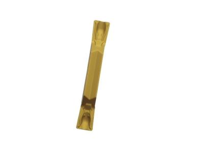 O carboneto de tungstênio de revestimento do CVD que sulca inserções utiliza ferramentas ZTFD0303-MG