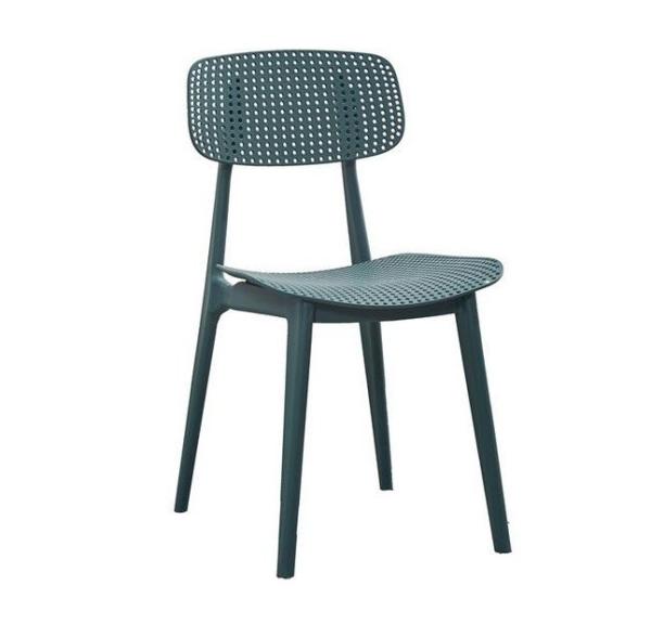 Nordic web celebrity dining chair modern simple book desk chair plastic household chair to negotiate leisure chair