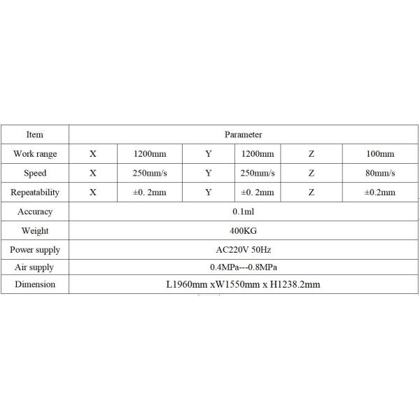 50 кг твердого клея Автоматический спрей клея для гладкого и точного применения