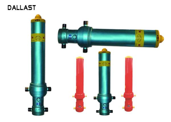 Machinery / Vehicle Single Acting Hydraulic Cylinder Chrome Plated Coatings