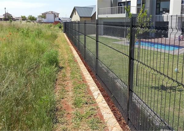 small Aperture 358 High Security Welded Wire Mesh Fence Security Application