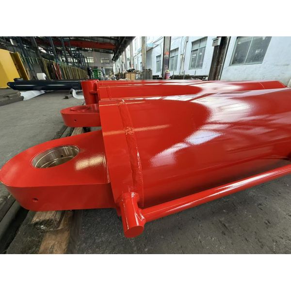 Large Bore ODM OEM Double Acting Cylinder High Tonnage Steel Hard Chrome Plated
