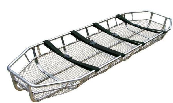 Adjustable Flexible Stainless Steel 350kg Rescue Basket Stretcher