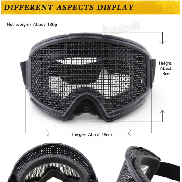 Transformer Mens Military Grade Sunglasses Fashion Style Outdoor With Steel Mesh