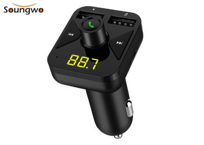 Jogo Handsfree sem fio livre do carro de Kit Fm Transmitter 5V 3.4A do carro das mãos de BLE 5,0