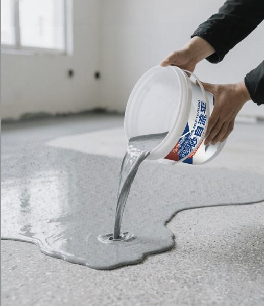 Wear resistant self leveling floor paint DIY epoxy garage floor Durable epoxy resin coating for baseroom flooring