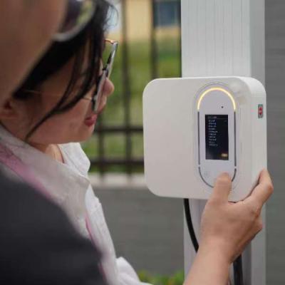 22kW EV Charger Solar Wallbox Station 32A 480V With Dynamic Load Balance Box