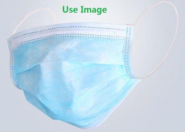 Hospital Mouth 3 Ply Non Woven Surgical Mask Ffp2 Coronavirus Resistance