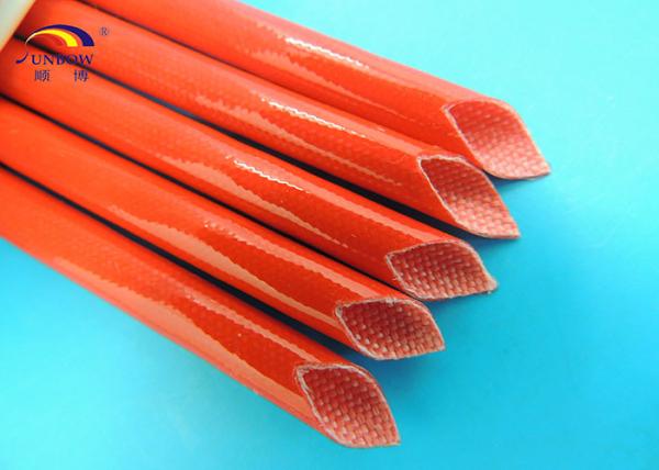 Insulators Braided Fiberglass Electrical Cable Sleeving Insulating Material Red or Custom