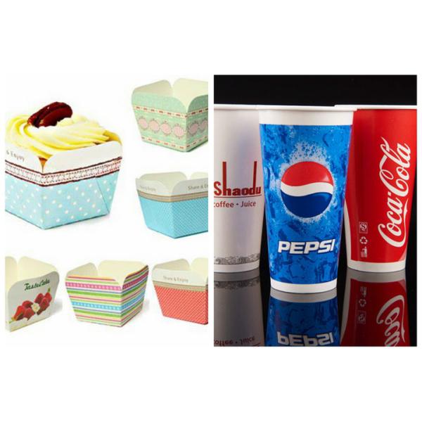 Бумага с покрытием ПЭ чистой древесины ФСК 100% белая для делать плиту 300гсм чашки