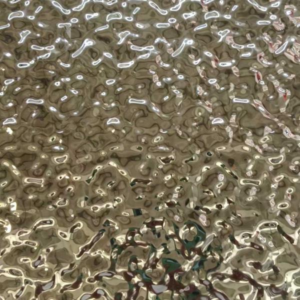Hammered 201 304 Stainless Steel Sheet For Ceiling Wall Panels