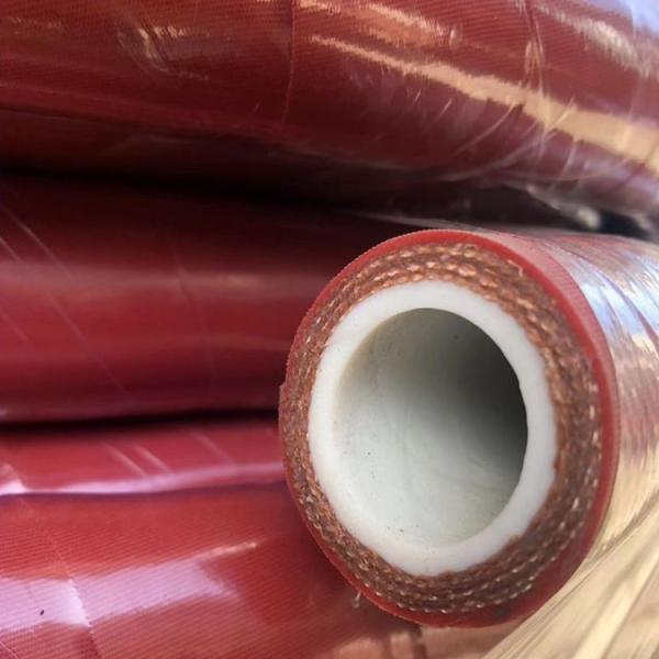 Silencio de vapor trenzado para la industria Accesorios azules negros resistentes a los ácidos