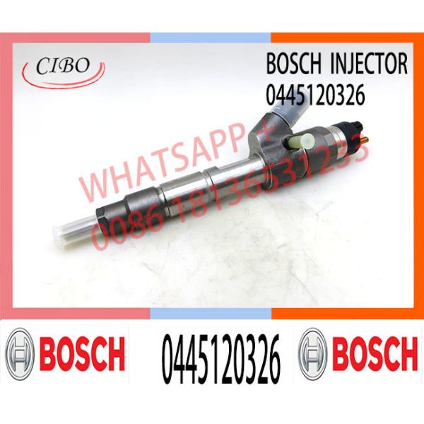 Genuine Neutral New Injector 107755-0200 0445120043 0445120326 Common Rail Fuel Truck Diesel Injector