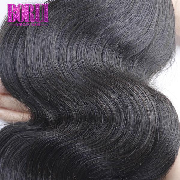 No Tangling Brazilian Virgin Human Hair 100 Remy Human Hair Extension BORUI