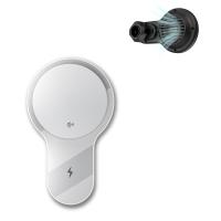 Qi2 Fan Chargeur magnétique sans fil Porteur de téléphone de voiture avec carte mère bien conçue et disposition de bobine pour le refroidissement simultané