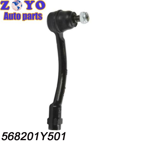 Stainless Steel Ball Joint Tie Rod End 56820-1Y501 for Kia Picanto 2014 Black