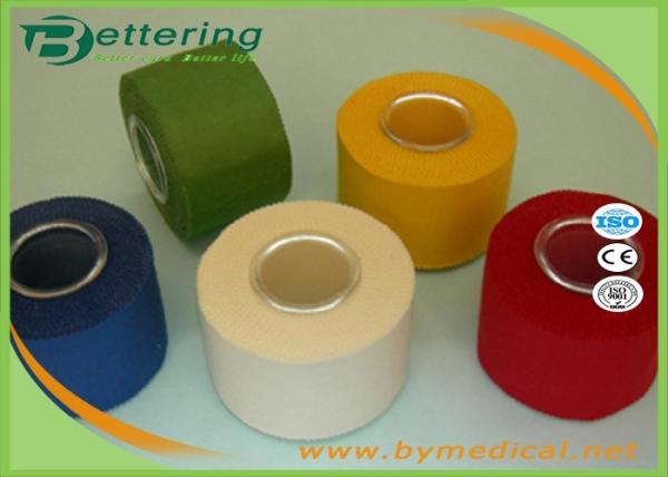 Coloured Athletic Cotton Sports Tape Trainers Strapping Tapes Joints Protector GYM tape