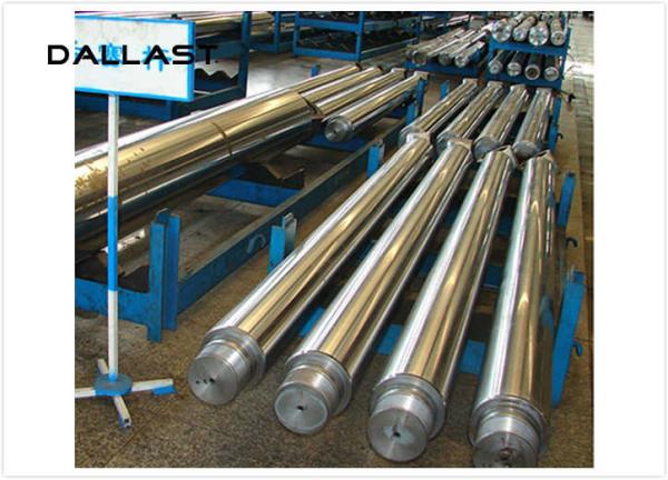 Hydraulic Cylinder Piston Chrome Plated Rod Stainless Steel Parts Anti Corrosion