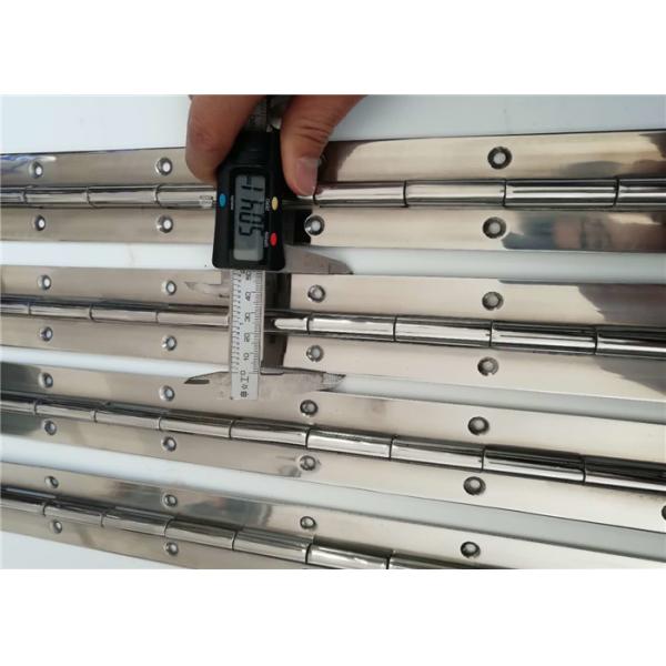 Bisagra continua larga de acero del piano de la puerta interior 16 pulgadas con diversos colores