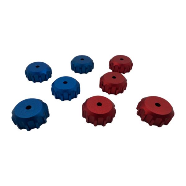 Piezas de torneado y fresado CNC de acero inoxidable, aluminio y titanio / Piezas de mecanizado CNC de precisión personalizadas