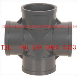 Four way Cross PVC-U UPVC Cement Type Fittings