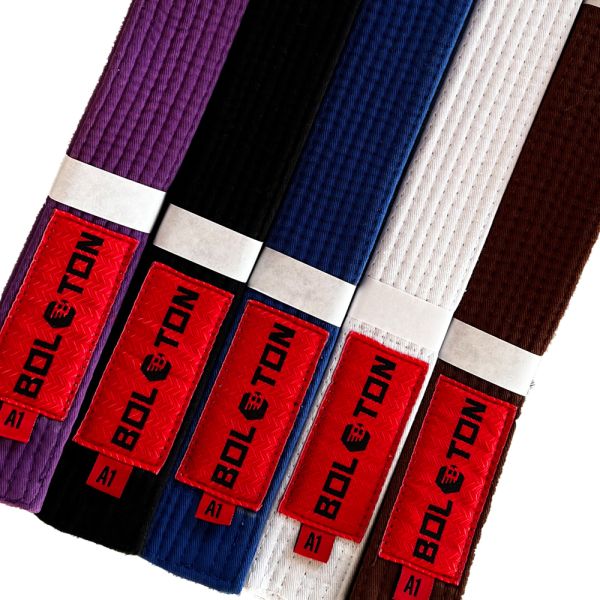 Custom Digital Print 100% Cotton Durable Jiu Jitsu Belt For Training And Judo