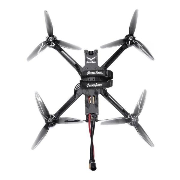 10L Carbon Fibre Pesticide Spray Drone Black Long Range Drone With GPS
