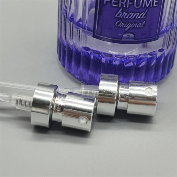Luxury Glass-Accent Perfume Spray Pump for High-End Fragrance Collections with Elegant Finish & Smooth Operation