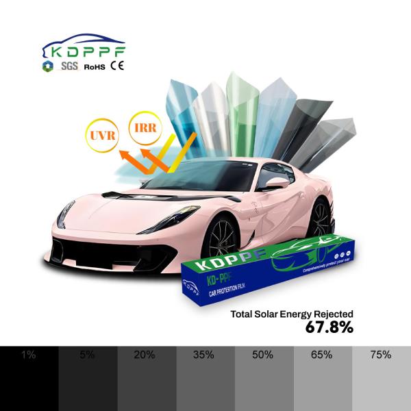 6.0% VLT Color Change Chameleon Tint Windshield Chameleon Solar Car Window Tinting Film