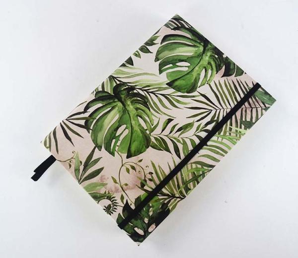 Paper Cover Hardcover Notebook Printing Gold Foil Diary A5 Hardbound Notebook